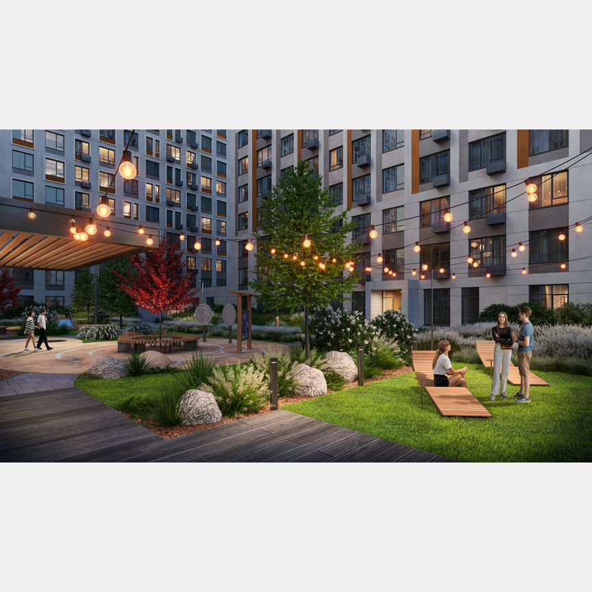 2-к. квартира, 53,8 м², 12/15 эт.