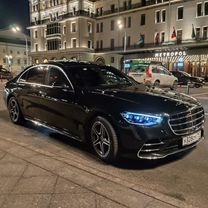 Аренда автомобиля Mercedes S W223 с водителем