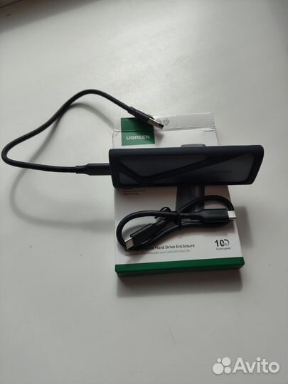 Новый внешний SSD nvme диск 256гб 1000мб/с Type C