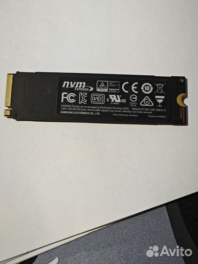 Ssd nvme m2 samsung 970 evo plus 250 gb