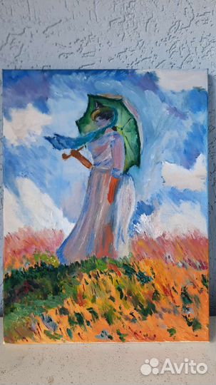 Картина маслом - копия Моне