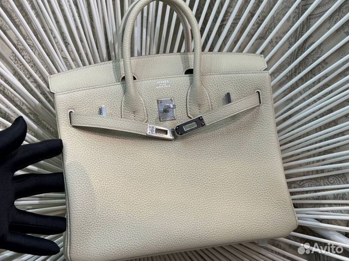 Сумка Hermes Birkin 25 Craie