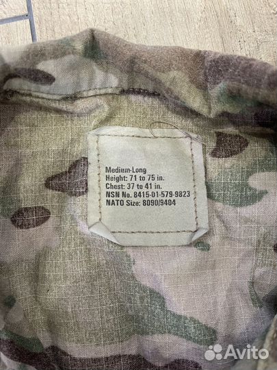 Летняя негорюча форма армии США acu ocp