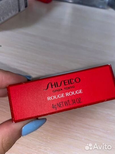 Shiseido Губная помада матовая rouge rouge