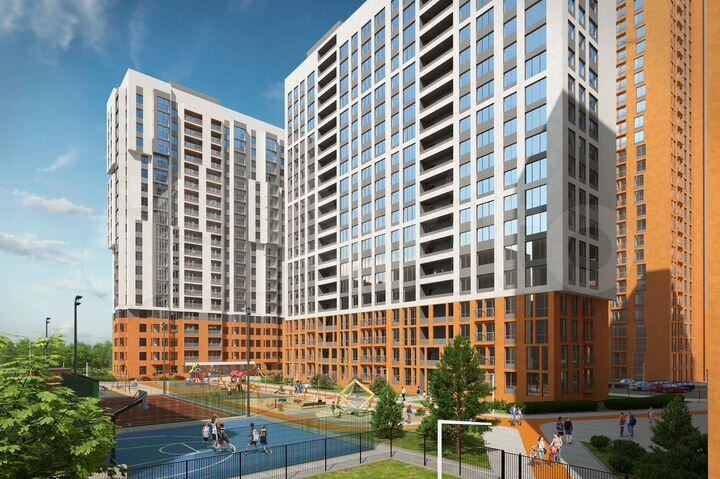 2-к. квартира, 50,6 м², 2/19 эт.