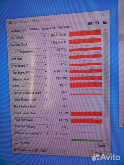 Видеокарта gtx 1050 2gb ddr5