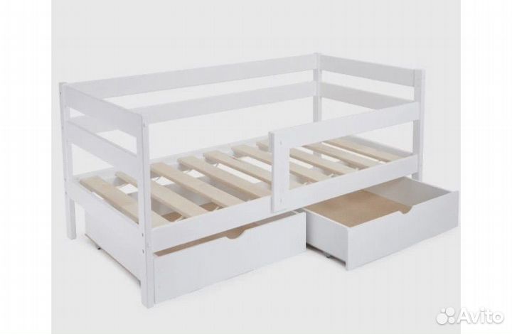 Детская кровать 160 на 80 с матрасом