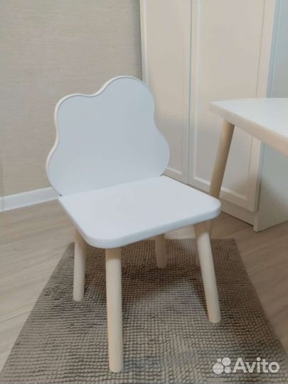 Новый комплект стол и стул облако