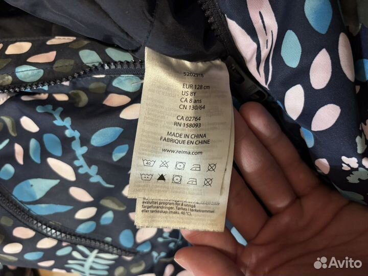 Зимний комбинезон reima для девочки 134