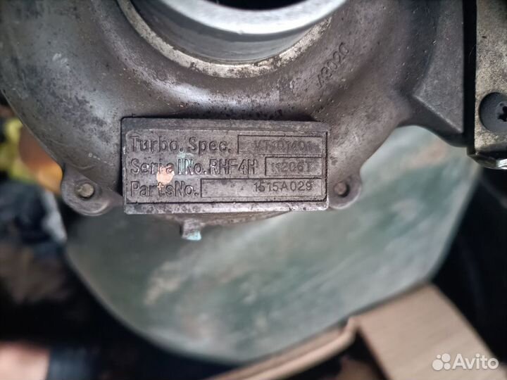 Турбина 4D-56 на запчасти трещина на горячей части