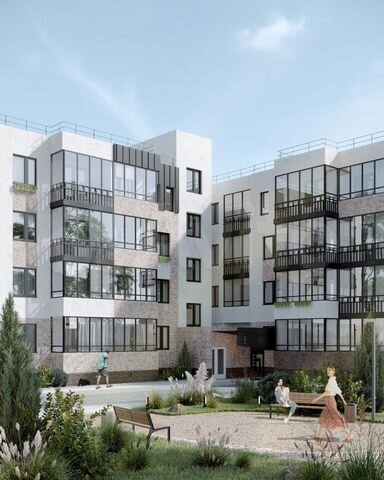 2-к. квартира, 59,8 м², 1/4 эт.