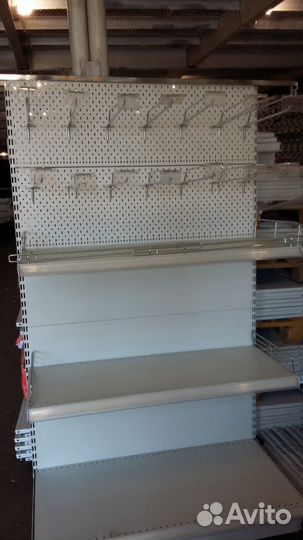 Стеллажи металлические б/у, Италия 2000 шт