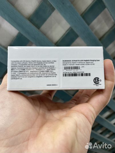 Airpods pro оригинал новые