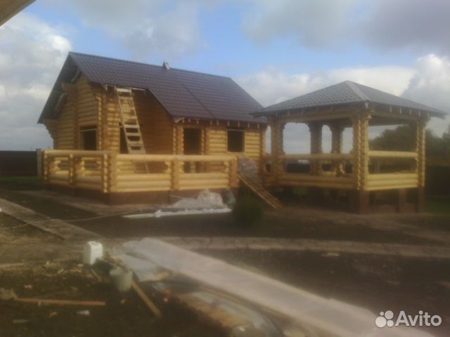 Сруб бани 6 на 6