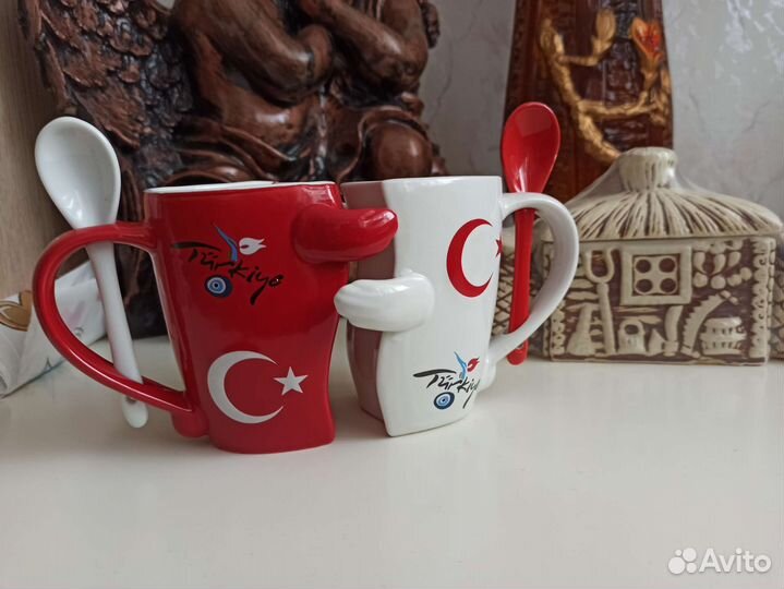 Сувениры,Кофейная пара, бокалы, статуэтка и др