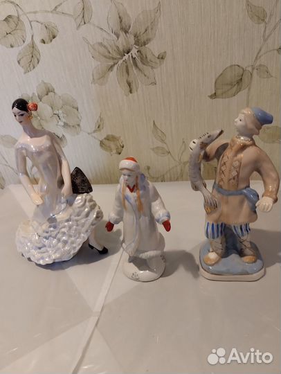 Фарфоровые статуэтки СССР
