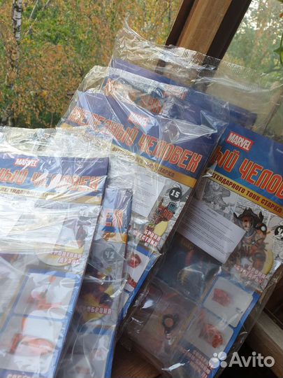 Железный человек от deagostini номера 15,46,47,48