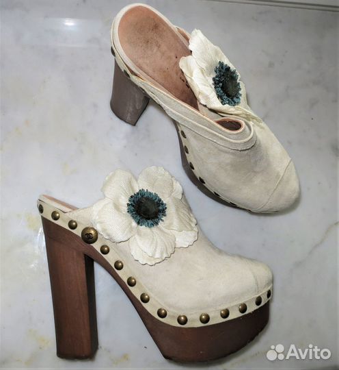 Chanel, оригинал, Италия, роскошные сабо