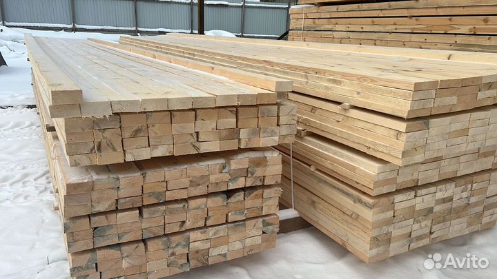 Брус обрезной 150х150х6000мм 1 сорт ГОСТ