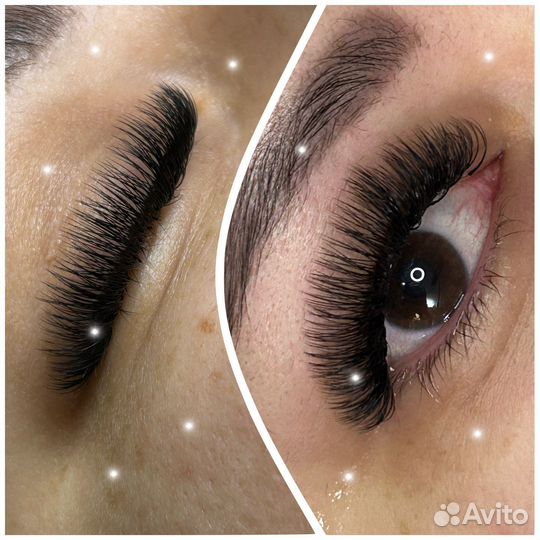 Наращивание ресниц на дому