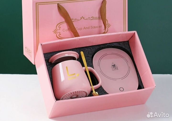 Кружка подарочная с подогревом