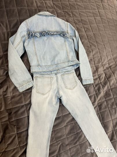 Джинсовый костюм next