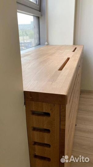 Подоконники из массива дерева