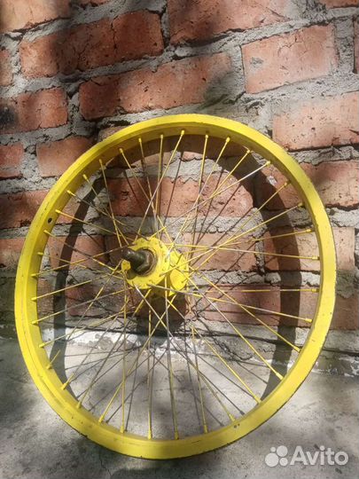 Переднее колесо и обод для BMX