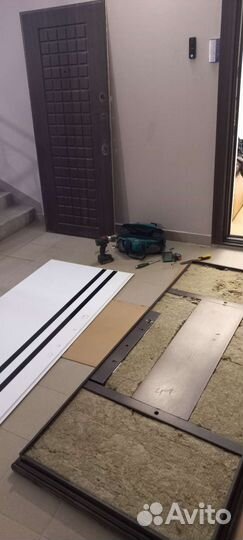 Замена панели входной двери