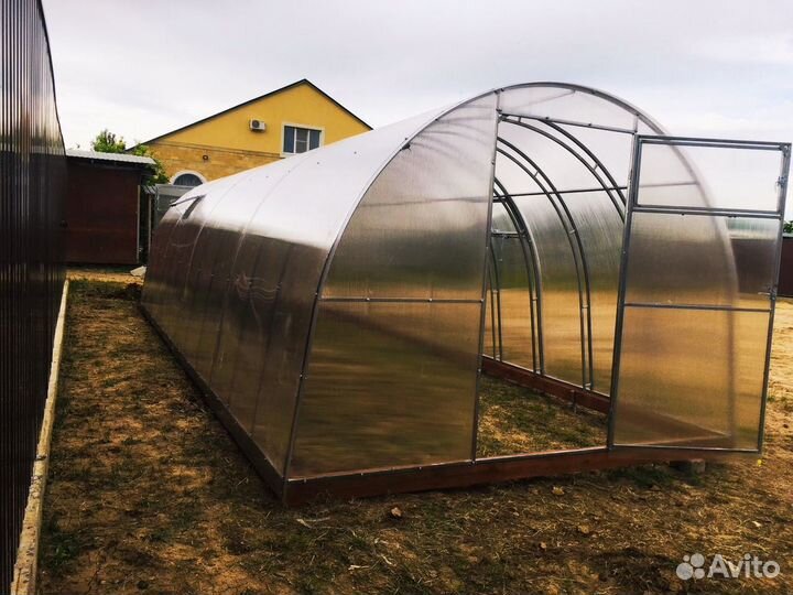 Двойная арка теплица
