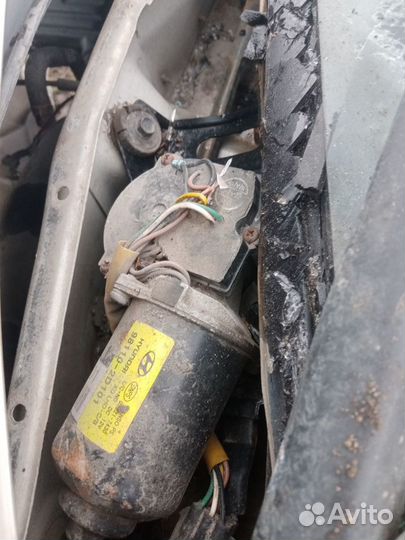 Моторчик дворников передний Hyundai Elantra 3