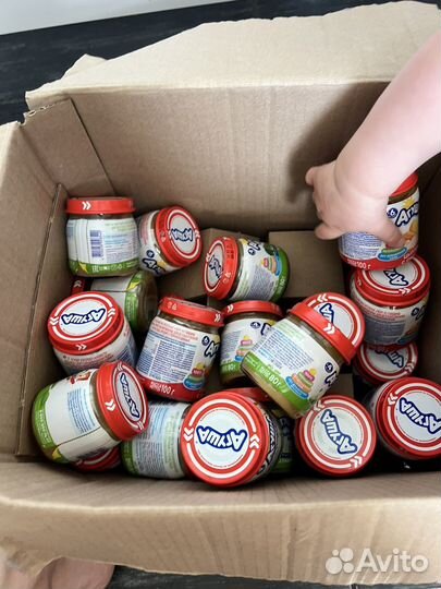 Детское питание агуша (пюре)