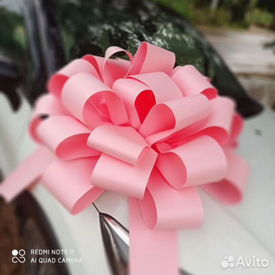 Бант подарочный на машину