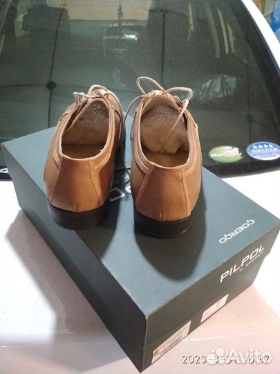 Туфли мужские летние натуральная кожаPilPol Польша