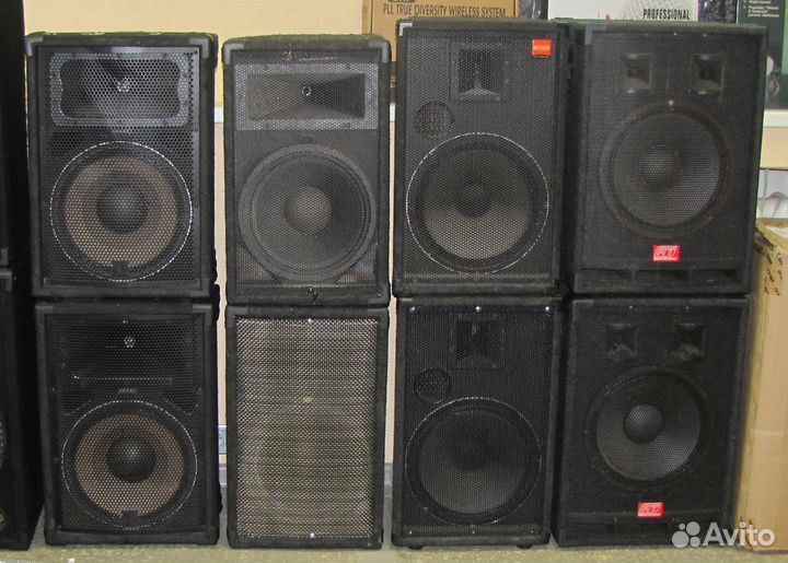 Колонки Pro 300-3200W Акустика D12-15