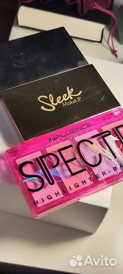 Палетки Хайлайтеров Sleek, Influence