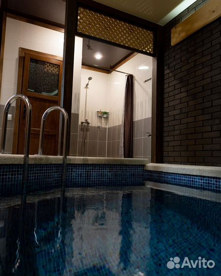 Семейная баня на дровах