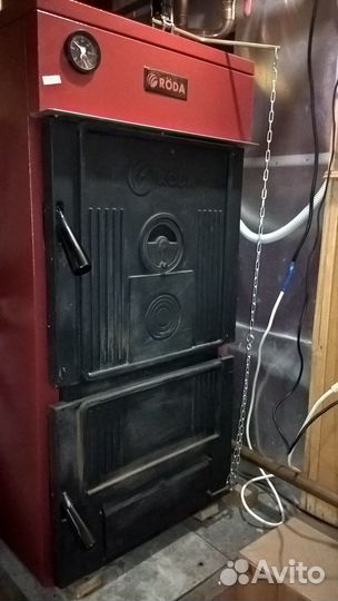 Твердотопливный котёл