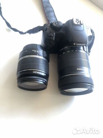 Canon 1000d + обьективы Зеркальный фотоаппарат купить в Брянске ...