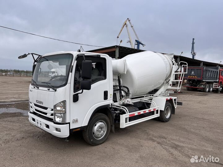 Автобетоносмеситель Isuzu Elf, 2024