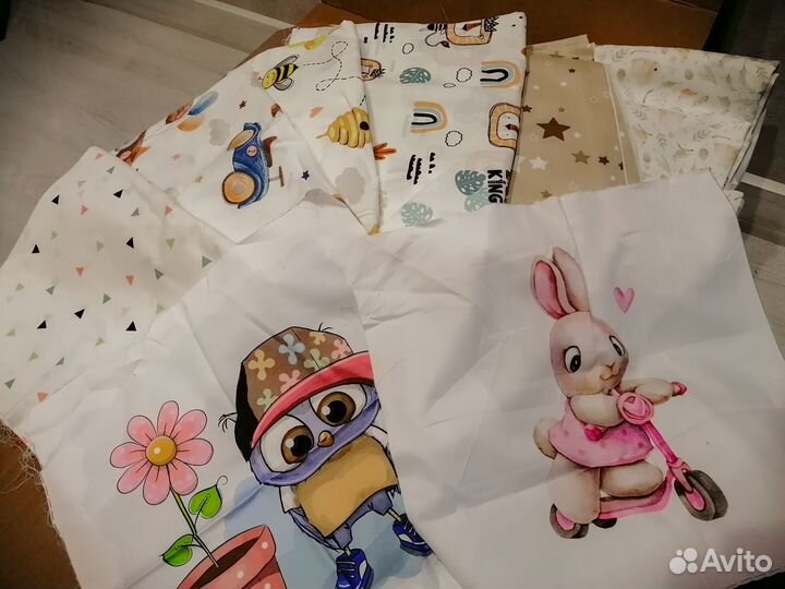 Ткань отрез хлопок, турция ранфорс