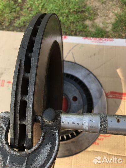 Диски тормозные volvo xc70 оригинал