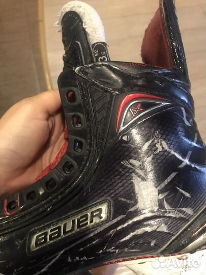 Коньки джуниор bauer vapor 1x, размер 3,5ее (36,5)