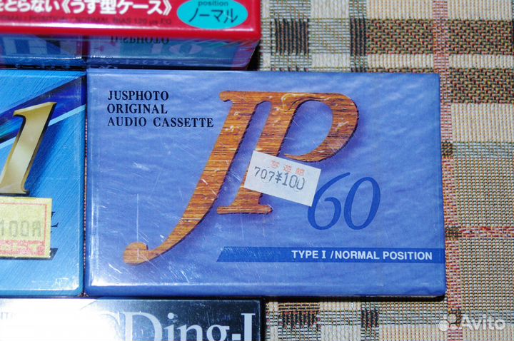 Запечатанные японские кассеты Sony TDK axia JP лот