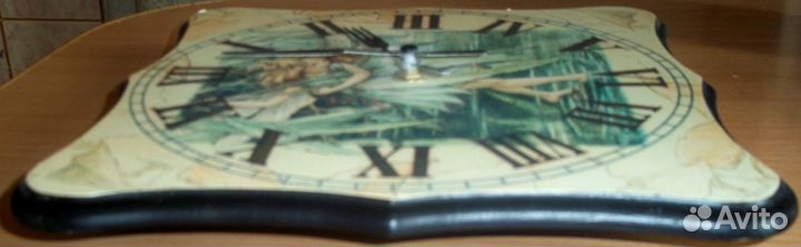 Sangtai Quartz - кухонные настенные часы, дерево