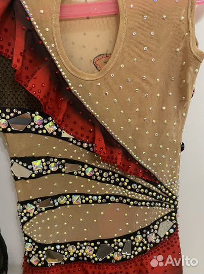 Купальник для художественной гимнастики рост 125-1