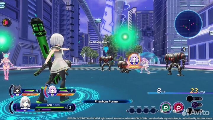 Neptunia: Sisters vs. Sisters Nintendo Switch, анг