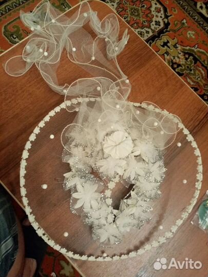 Свадебная шляпка