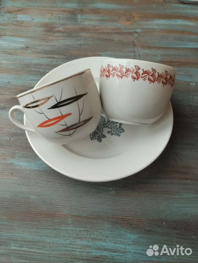 Тарелки зик Конаково СССР