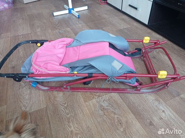 Санки коляска ника